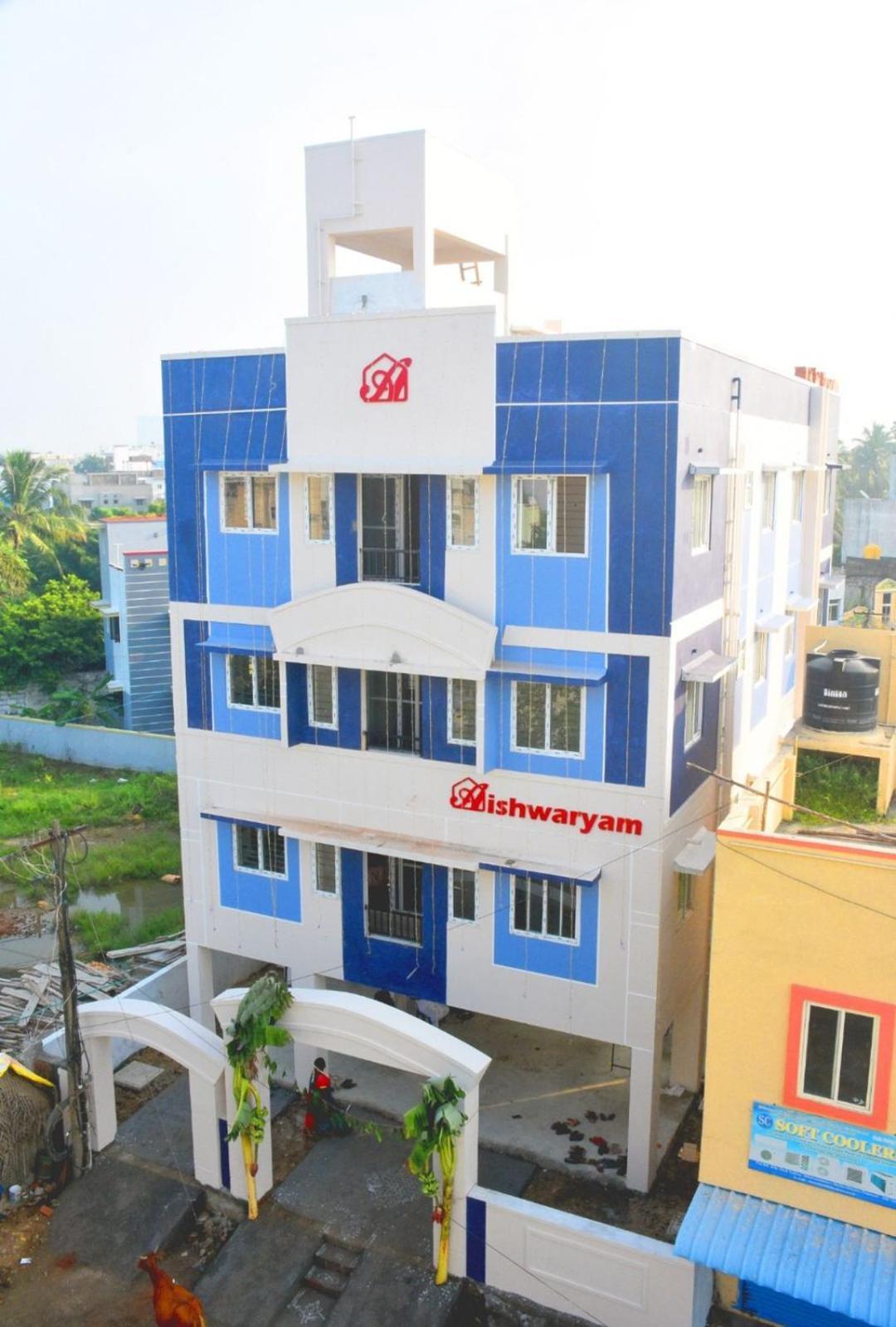 Aishwaryam Service Apartment Chennai Dış mekan fotoğraf