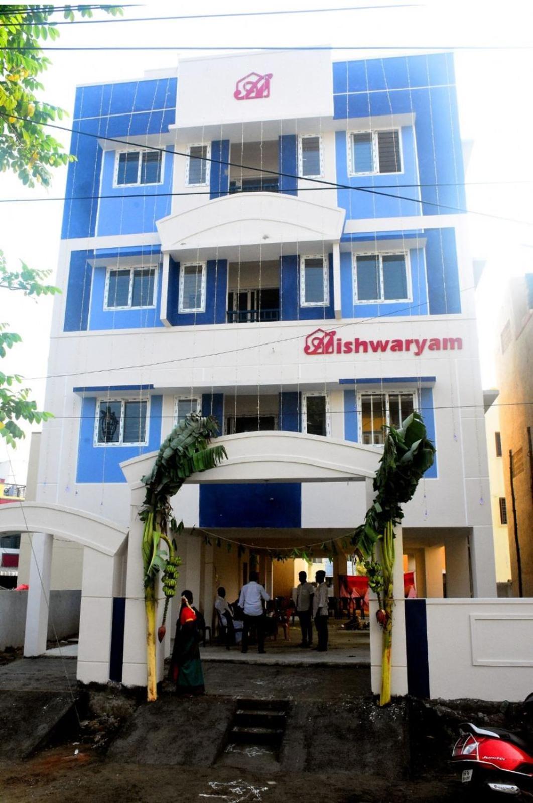 Aishwaryam Service Apartment Chennai Dış mekan fotoğraf